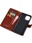 iPhone 14 Için Plus Crazy Horse Dokulu Telefon Kılıf Anti-Drop Telefon Kabuğu Pu Deri Manyetik Kapanma Flip Cüzdan Kapak Stand-White (Yurt Dışından) 4