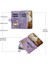 iPhone 14 Pro Max Için 6.7 Inç Damla Geçirmez Telefon Flip Cüzdan Kılıfı Pu Deri Deri Eşdendis Dokusu Fermuar Cep Anti-Çizgi Cep Telefonu Kapağı Strap-Murple ile (Yurt Dışından) 4