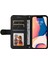 iPhone 14 Için Plus Tree Desen Donanım Dekoru Pu Deri Telefon Stand Cüzdan Vaka Çizgileri Strap-Black ile Şok Geçirmez Kapak (Yurt Dışından) 2