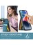 iPhone 14 Plus Kart Yuvaları Için Kickstand Telefon Kılıfı Rfıd Pu Deri Blokulma+Tpu Arka Kapak Mavisi (Yurt Dışından) 5