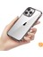 iPhone 14 Için Aurora Serisi Plus Crystal Clear Pc+Tpu Back Cover Airgag Airgag Anti-Drop Anti-Çizelge Anti-Çizelge Case-Coffee (Yurt Dışından) 3