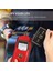 iPhone 14 Için Plus Toz Geçirmez Pu Deri+Tpu Anti-Çizgiye Dönem Telefon Kapağı Kickstand Telefon Kasası Omuz Askılı Kırmızısı (Yurt Dışından) 5