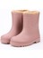 Tokio Borreguito Kız Bebek Su Geçirmez Yağmur Kar Çizmesi W10290 Gül Kurusu - Pembe 3