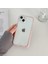 iPhone 14 Için Luminous Noctilucent Telefon Kılıfı Bırak-Kötü Koruyucu Tpu Geri Kapak Tespit Pembesi (Yurt Dışından) 1
