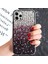 iPhone 14 Için Gradyan Gritter Sparkle Bling Kılıf Rhinestone Dekor Tpu Koruyucu Kapak Sınıflandırıcı Mor (Yurt Dışından) 2