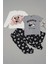 For You Kids 4'lü Minnie Mouse Baskılı Tshirt Şort Pantolon Takım 1