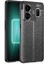 Realme Gt3 / Gt Neo 5 Leather Serisi Deri Efekt Silikon Kılıf - Siyah AL3337 1