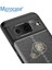 Google Pixel 8 Leather Serisi Deri Efekt Silikon Kılıf - Siyah AL3337 3