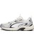 Warm White-Puma White-Puma Silver Puma Milenio Tech Kırık Beyaz Günlük Spor Ayakkabı 4