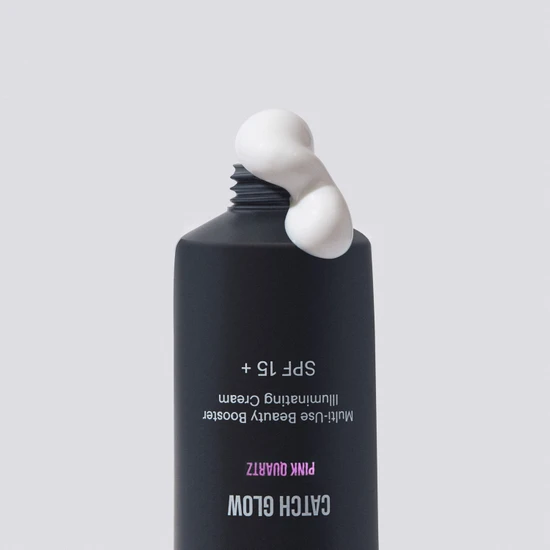 Ino Cosmetic SPF15 Işıltılı Nemlendirici Krem - Pink Quartz - Saf Kolajen