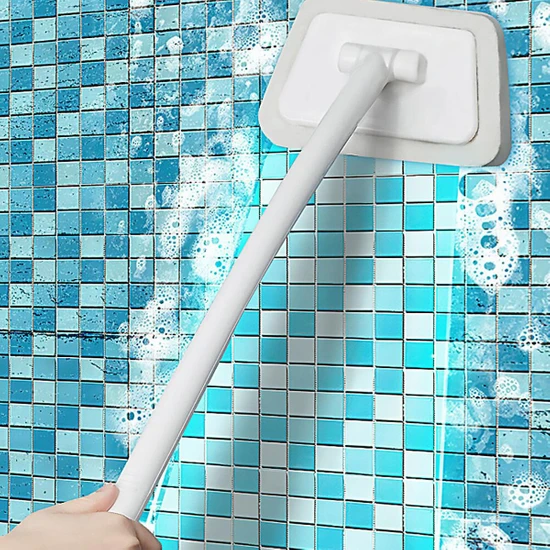 Guangdong Spirit Yeni Stil Banyo Saplı Sünger Fırça Kılları Fırçalamak Için Tuvalet Banyo Fırçası Seramik Karo Zemin Temizleme Fırçaları (Yurt Dışından)