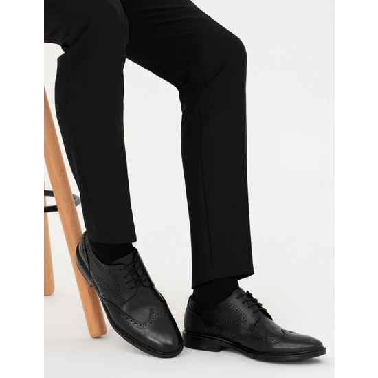 Pierre Cardin Erkek Siyah Klasik Ayakkabı 50289352-Vr046