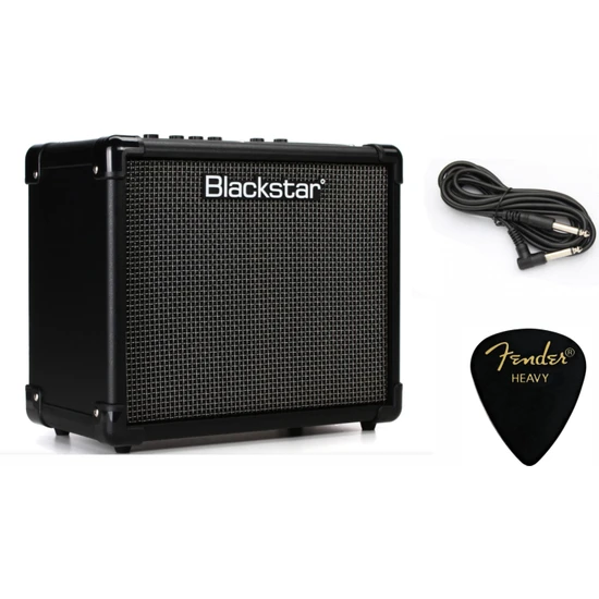 Blackstar Id:Core 10 V3 Dijital Kombo Elektro Gitar Amfi  + Jak Kablo + Fender Pena