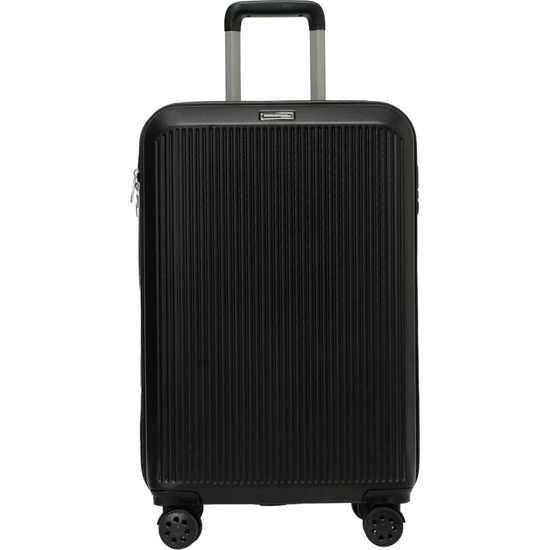 Travel Soft Assens -B 3pr Siyah Unisex Büyük Boy Valiz