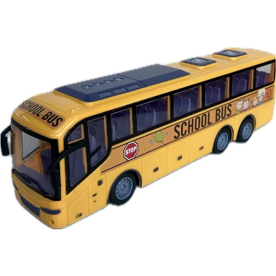 Sole Uzaktan Kumandalı Işıklı Şarjlı Full Fonksiyonlu Otobüs - 1:30 Ölçek