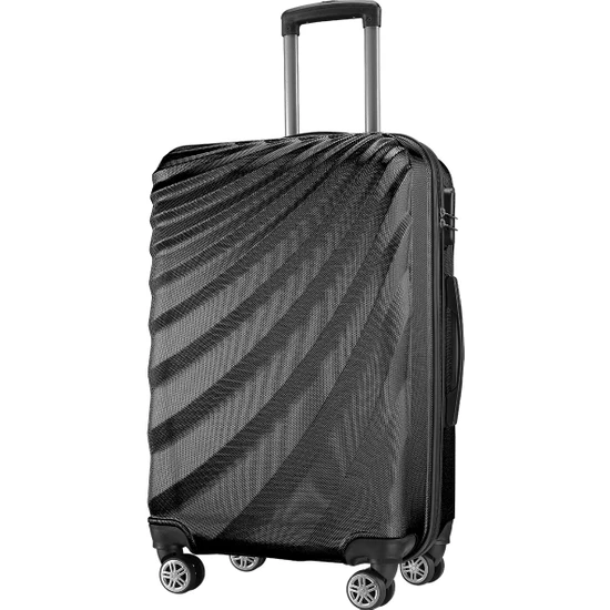 Wexta WX-300 Siyah Orta Boy Valiz&Bavul Anatolya Serisi