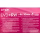 Tdk Mini Dvd+Rw 30 Min (Dakika) 1.4gb 1 Adet