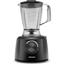 Homend Functionall 2845H Blender Hazneli Mutfak Robotu Siyah