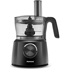 Homend Functionall 2845H Blender Hazneli Mutfak Robotu Siyah