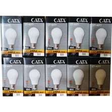 Cata Ct- 4277 LED Ampül 9W Beyaz Işık 10 Adet