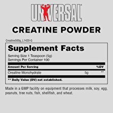 Universal Animal Creatine Powder 500 gr