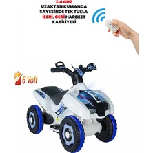 UJ Toys Kumandalı Akülü Araba 6 Volt 2-4 Yaş