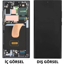 Teknonet Samsung Galaxy S23 Uyumlu Org Lcd+Dokunmatik+Çıtalı (Siyah) NT-104488