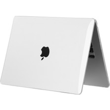 FUJİMAX Apple Macbook Air 13.3' M1 2020 A1932,A2179,A2337 Uyumlu Msoft Kristal Kasa Koruyucu 360 Tam Koruma