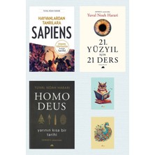 Hayvanlardan Tanrılara: Sapiens - 21. Yüzyıl İçin 21 Ders - Homo Deus - Yuval Noah Harari - Not Defterli Seti