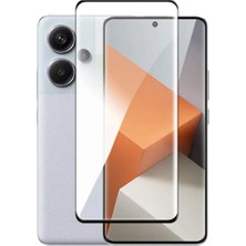 Microcase Xiaomi Redmi Note 13 Pro Plus 5g 3D Curved Tam Kaplayan Kavisli Tempered Cam Ekran Koruyucu - AL3282