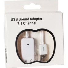 Kablolu USB To 7.1 USB Ses Kartı Çevirici Aparat (81)