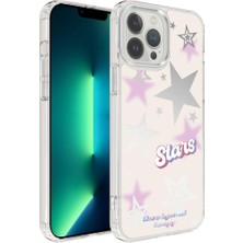 MobaxAksesuar Apple iPhone 12 Pro Max Kılıf Airbagli Parlak Tasarımlı Mimbo Kapak