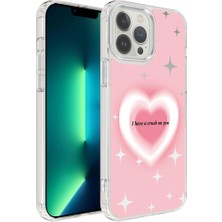 MobaxAksesuar Apple iPhone 12 Pro Max Kılıf Airbagli Parlak Tasarımlı Mimbo Kapak