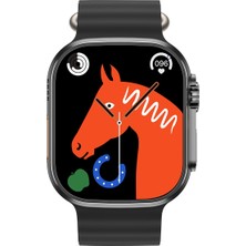 Xo Xo-M8 Pro Siyah 49MM Gps+Cellular Watch 8 Pro Siyah Alpine Loop Aktif Özellikli Akıllı Saat