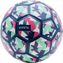 Decathlon Kipsta Öğretici Futbol Topu - 4 Numara - Mavi / Mor - Learning Ball