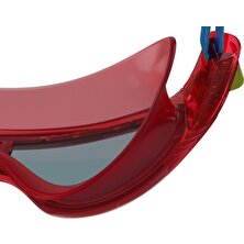 Speedo Rift Çocuk Yüzücü Gözlüğü (Kırmızı/duman)