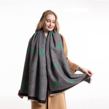 Fenza Scarf Fenza Y-809-7 Yün Kaşmir Atkı