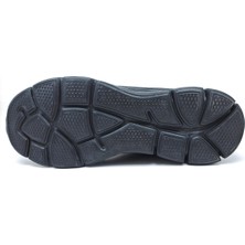 Unisex Büyük Numara 45-48 Siyah Extra Hafif Comfort Spor Ayakkabı