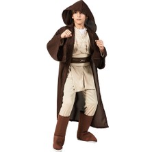 Original Jedi Knight Star Wars Klasik Karakter Çocuk Cosplay Kostüm Cadılar Bayramı Sahne Performansı (Yurt Dışından)