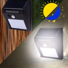 Lele 5'li Paket LED Güneş Enerjili Duvar Lambası Insan Vücudu Sensörü Bahçe Küçük Duvar Lambası (Yurt Dışından)