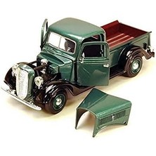 Fsfyb 1937 Ford Kamyonet Yeşil 1:24 Pres Döküm Araba (Yurt Dışından)