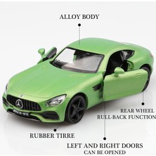 Fsfyb 1/36 Ölçekli Mercedes Benz Amg Gts Pres Döküm Model Araba, Geri Çekin Araçlar Mercedes Oyuncak Arabalar, Erkek Kız Için Arabalar Hediyeler (Yurt Dışından)