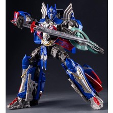 Fsfyb Dönüşen Robot Oyuncaklar, Autobot Oyuncakları, Dönüşen Araba Modelleri Aksiyon Bebekleri, Hero Optimus Prime Dönüşen Oyuncaklar, Dönüşen Oyuncak Kamyonlar Aksiyon Bebekleri (Mavi) (Yurt Dışından)