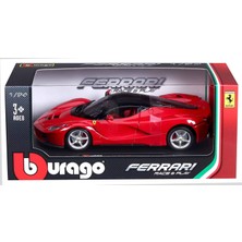 Fsfyb Ferrari Yarış ve Oyun Laferrari 1/24 Ölçekli Döküm Model Araç Kırmızı (Yurt Dışından)
