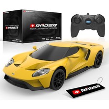 Fsfyb Lisanslı Rc Serisi, R/c 1:24 Ford Gt Uzaktan Kumandalı Araba, Elektrikli Spor Yarış Hobi Oyuncak Araba, Erkek ve Kız Gençler ve Yetişkinler Için Model Araç Hediye, Sarı (Yurt Dışından)