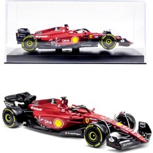 Fsfyb Bburago 1:43 2022 Son F1-75 Yarış #16 Charles Leclerc 1/43 F1-75 #16 Formula 1 Alaşım Süper Statik Döküm Araçlar Koleksiyon Araba Modeli Koleksiyonu Oyuncaklar Hediyeler (Yurt Dışından)