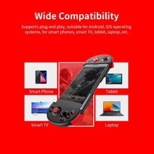 Fsfyb Ipega PG-9087S Kablosuz Konsol Bt Gamepad Denetleyicisi Genişletilebilir Geri Çekilebilir Cep Tetik Joysticker Oyun Denetleyicisi Cep Telefonu Pc Için Akıllı Tv Tablet Siyah (Yurt Dışından)