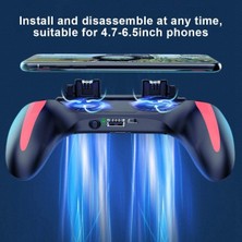 Fsfyb Akıllı Telefon Oyun Pedi, Şarj Edilebilir Cep Telefonu Oyun Kumandası Çift Soğutma Fanları Oyun Yardımcı Anahtar Oyun Kolu Ios/android Akıllı Telefon Için. (Usb Modeli) (Yurt Dışından)