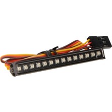 Fsfyb 1/24 Büyük Ölçekli Rc Model Araba Metal Tavan Işık + 8 mm Izgara Farlar 14 LED Renkli Rgb Işıkları Eksenel SCX24 Yükseltme Aksesuarları Parçaları (Yurt Dışından)