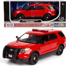 Fsfyb All Star Toys 1/24 Itfaiye Döküm Modeli 2015 Ford Police Interceptor Utility Itfaiye Mareşal, Itfaiye Şefi Aracı, Itfaiye Aracı Işaretsiz 76978 Ast Özel (Yurt Dışından)